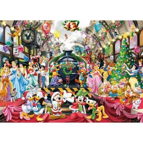 Disney All Aboard for Christmas 1000pc Jigsaw Puzzle Extra Image 2